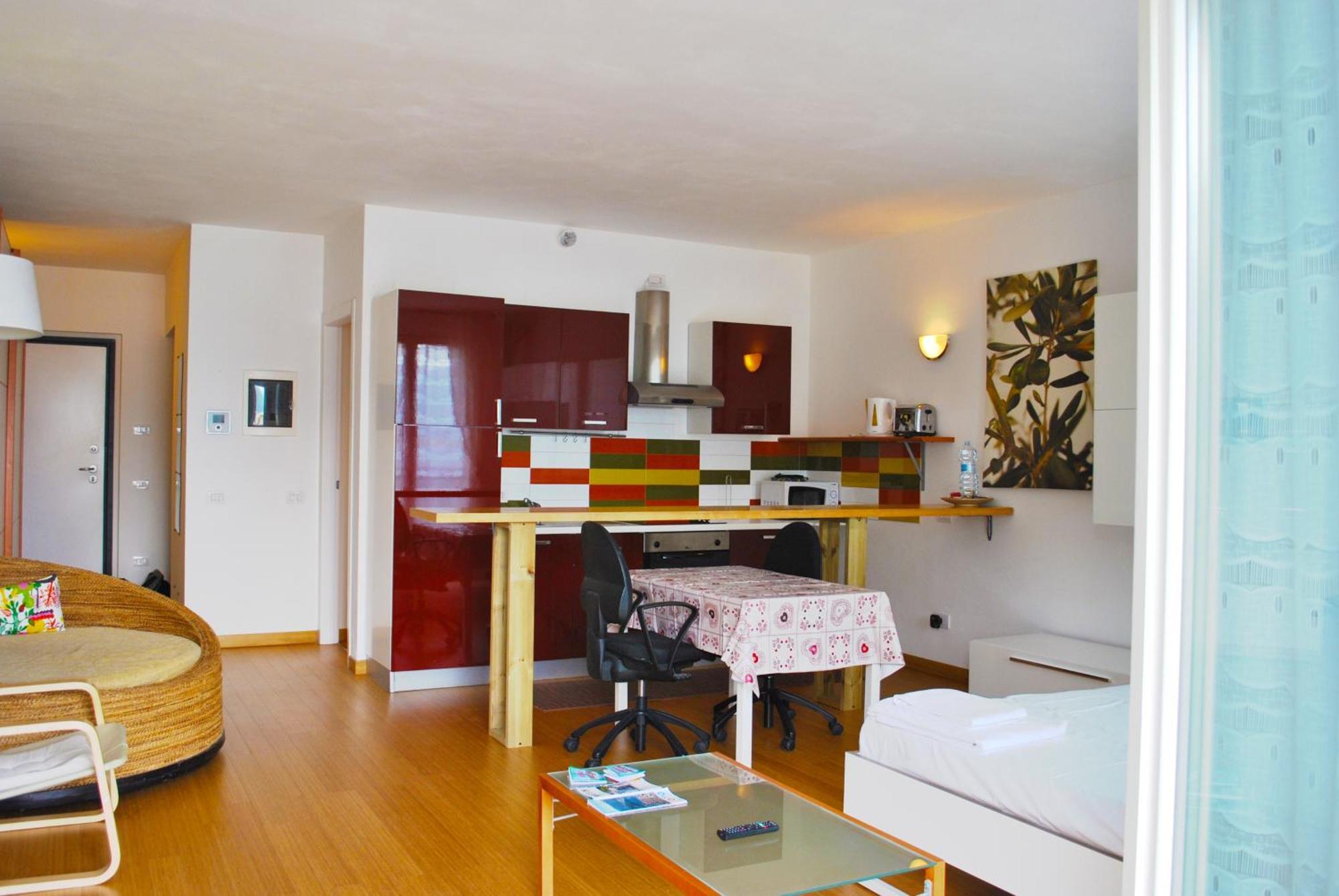 Studio Apartment Open Space With Terrace Argegno Dış mekan fotoğraf